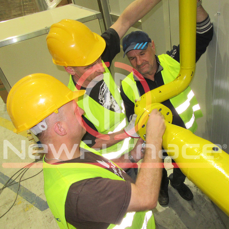 enameling furnace refurbishment