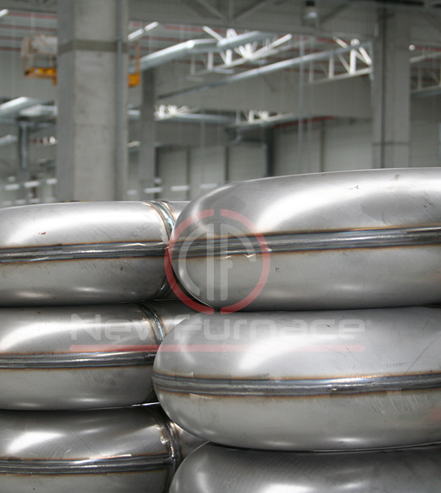 radiant tubes for enameling oven